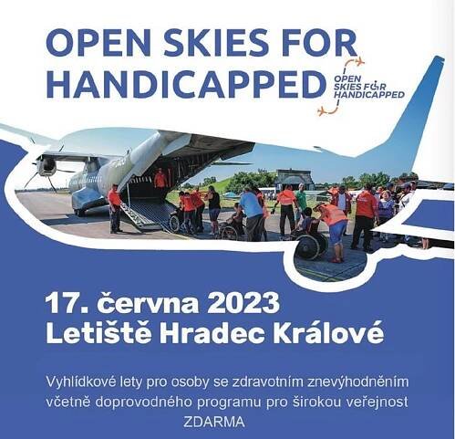 Do Hradce se vrací oblíbená letecká akce pro hendikepované
