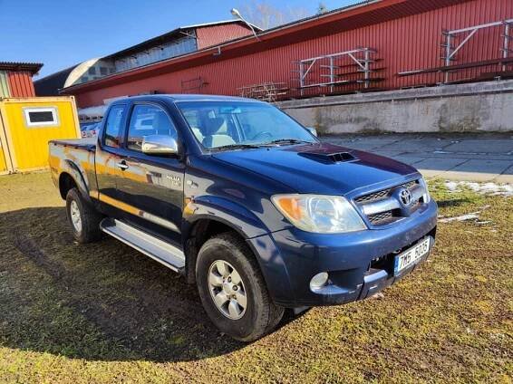 Bazar: prodej Toyota Hilux pick up 2.5d 4WD 88kW manuál, ojeté, nafta, rok 2008, barva modrá metalíza - Portál řidiče