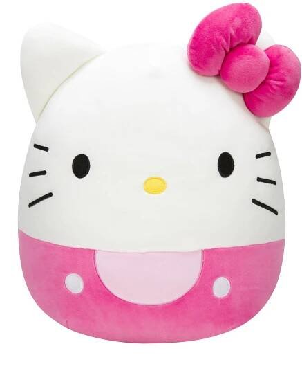 Plyšová hračka Squishmallows Hello Kitty Pink 30cm Nové