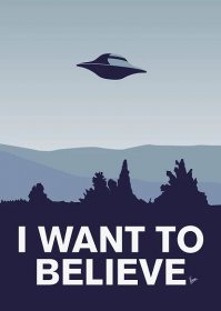 Plakát, obraz I want to Believe-X-Files | Dárky a merch | Posters.cz