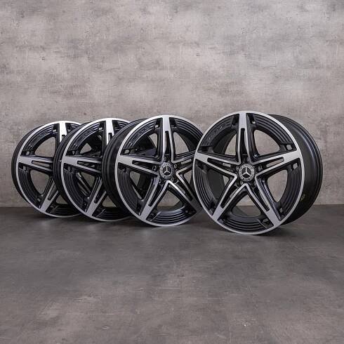 Originální disky Mercedes Benz CLA 35 AMG 19" Shooting Brake X118 A1184010600 černé matné vysoce lesklé NOVÉ