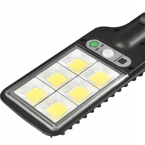SOLÁRNÍ LAMPA 120 LED COB SE SENZOREM POHYBU A SOUMRAKU IP67 + DÁLKOVÉ OVLÁDÁNÍ Značka RETOO