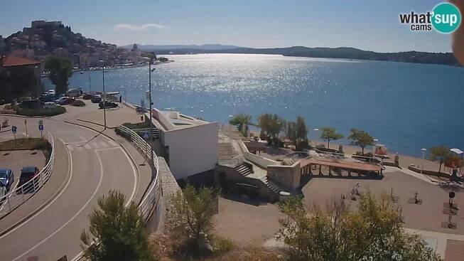 Webcam Šibenik Strand Banj