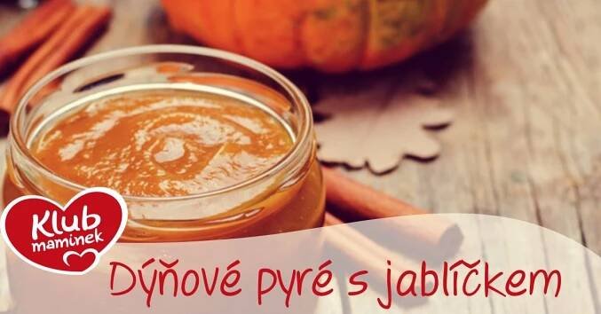 Recept pro nejmenší : dýňové pyré s jablíčkem