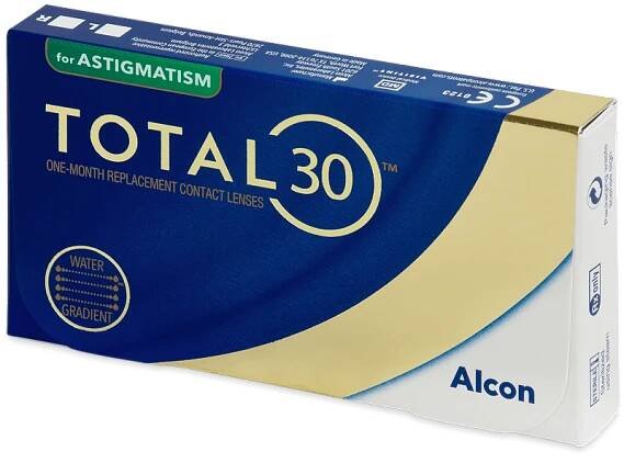 Alcon Total30 for Astigmatism 6 čoček od 1 130 Kč