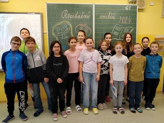Školní kolo recitační soutěže 4. a 5. tříd