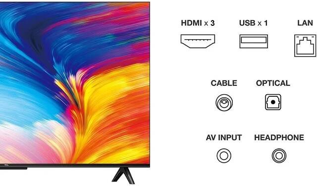 43" TCL 43P635