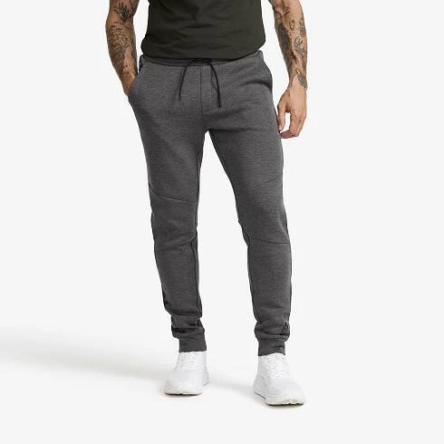 Street Scuba Sweatpants Dark Grey Melange Pánské, 