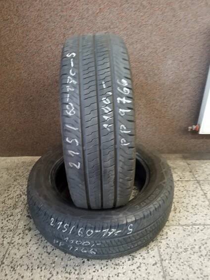 Continental VanContact Eco 215/60 R17C 109/107T - Použité pneumatiky, alu kola a disky - PNEU POUŽITÉ.cz