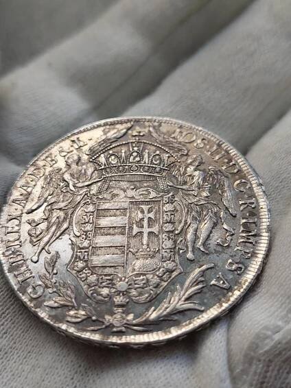 Stříbrný tolar 1782 Josef II. Madona