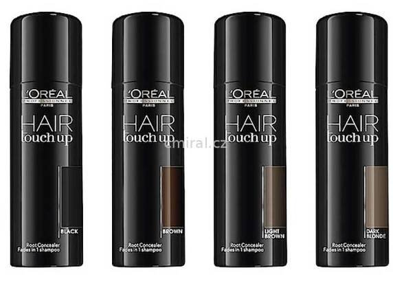 Loreal Professionnel Hair Touch Up hnědá 75 ml
