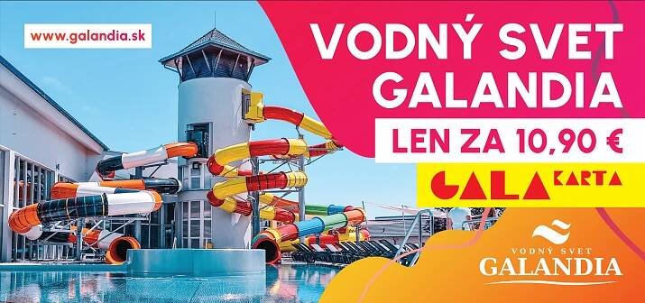 Aktuálne z GALANDIE – Vodný svet Galandia