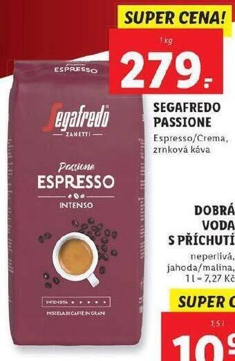 Lidl Segafredo passione nabídka