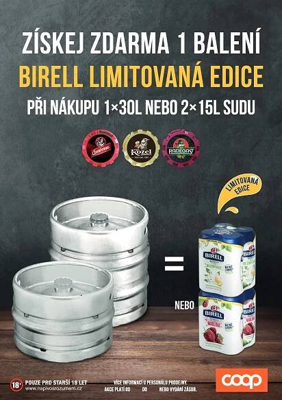 Kup sud a získej jedno balení Birell! - JEDNOTA, spotřební družstvo ve Volyni