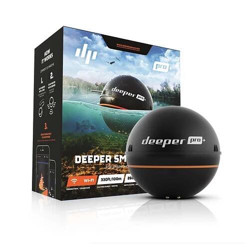 Deeper Fishfinder Pro+ nahazovací sonar (WiFi s GPS)