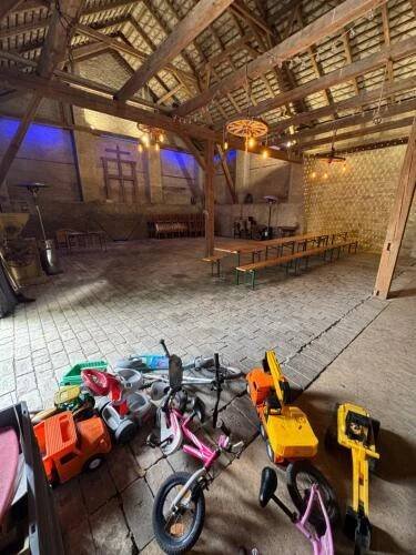 Fitness centrum a/nebo fitness zařízení v ubytování Penzion pod Hazmburkem
