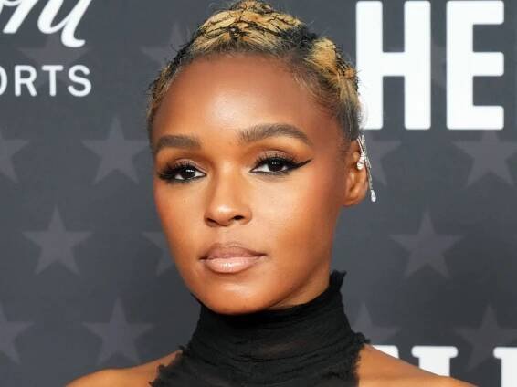 Janelle Monáe's Towering Topknot and Side Bangs Are the Real Stars of the NBA All-Star Game — See Photos