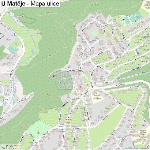 U Matěje - mapy | Kurzy.cz