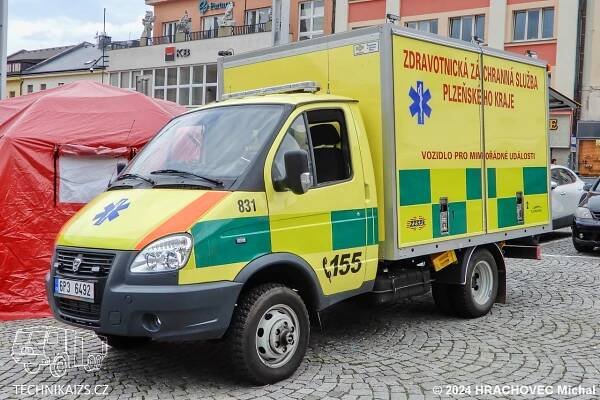 ZZS PK - Klatovy - ZPM 831 - HN - GAZ GAZterra - TECHNIKAIZS.cz