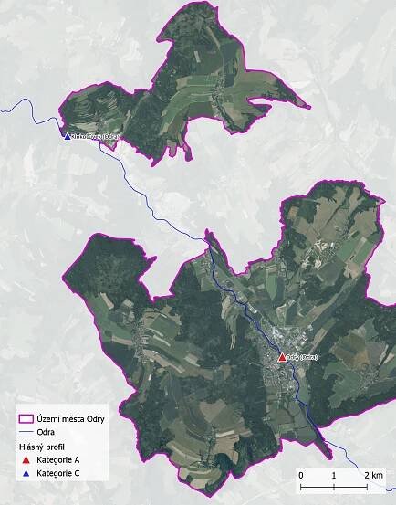 Odry | Stupně povodňové aktivity