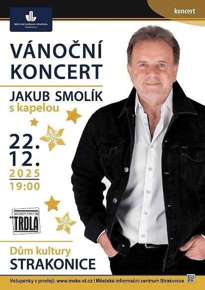 JAKUB SMOLÍK - vánoční koncert 2025 | Koncert | Akce | Strakonice