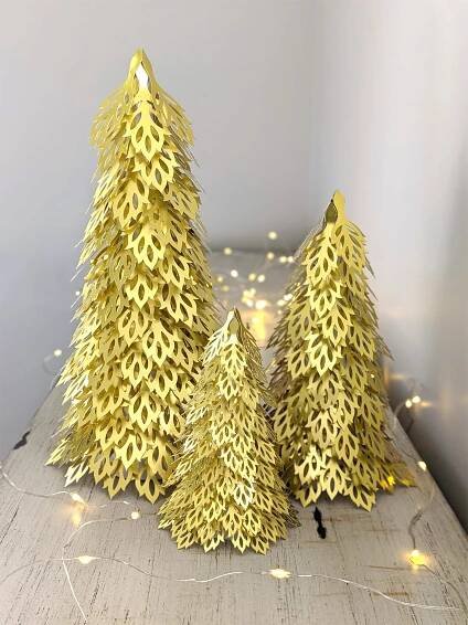Woodland Christmas Tree SVG - Image 10