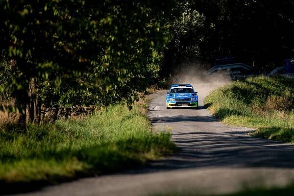 Fotka z rally závodů