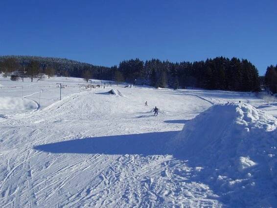 Ski areál Samoty - Železná Ruda - informace a mapa