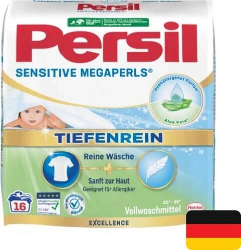Persil Sensitive Megaperls prášek 1,04 kg 16 PD