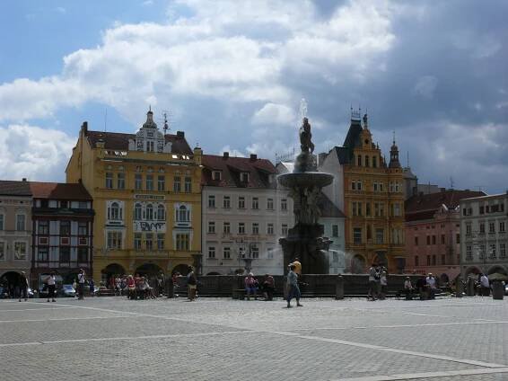 České Budějovice: náměstí Přemysla Otakara II., Samsonova... | iROZHLAS - spolehlivé zprávy