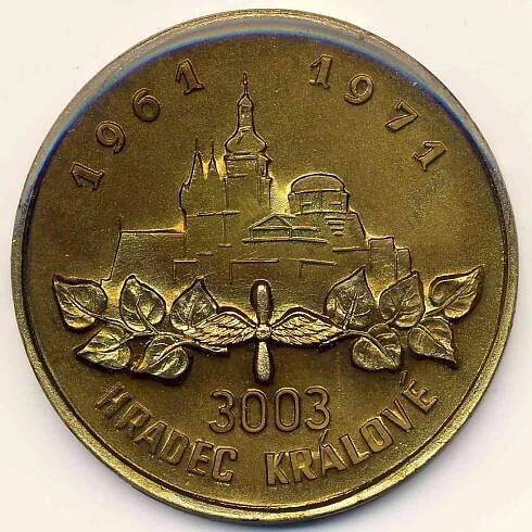 medaile Hradec Králové - VÚ 3003