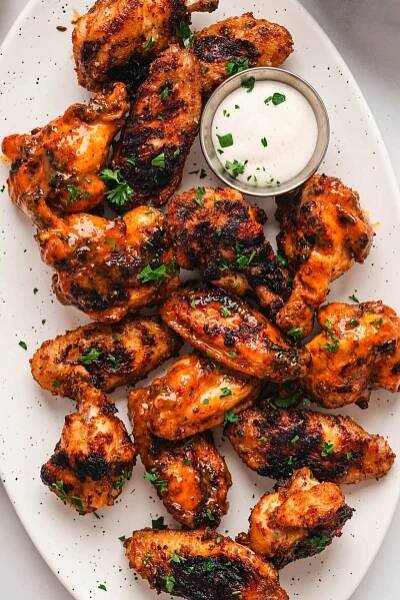 Grilled Chicken Wings | Recipe | Chicken wing recipes, Chicken breast recipes, Chicken recipes