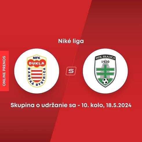 Niké liga: Banská Bystrica remizovala so Skalicou v záverečnom kole nadstavby
