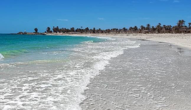 Modrá laguna, Djerba, Tunisko