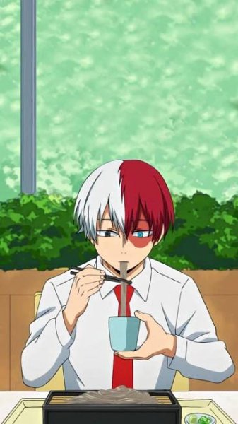 Hungry Todoroki Aesthetic Wallpaper