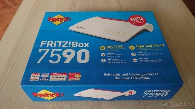 ADSL/VDSL wifi modem/router FRITZBox 7590 - Brno