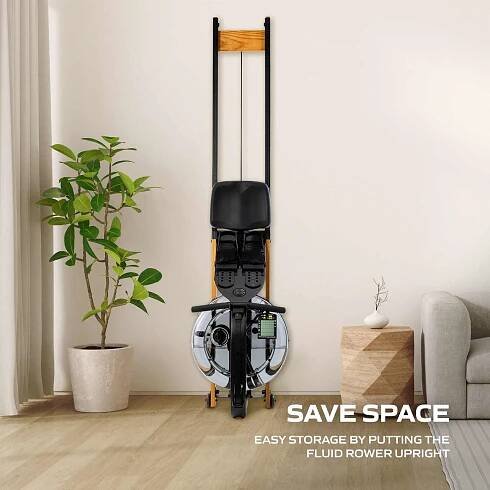 Veslovací trenažér TUNTURI Fluid Rower Apollo Plus za akční cenu, doprava po celé ČR zdarma