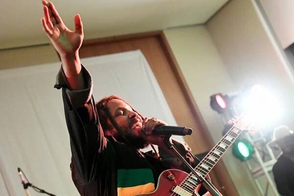 A member of reggage's royal family, Stephen Marley won his first Grammy in 1989. He now has eight of them.