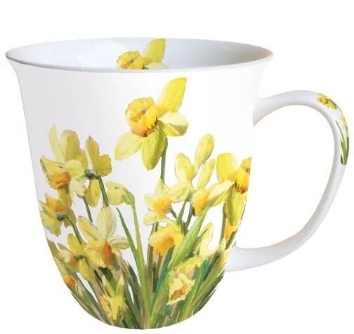Hrnek narcisy porcelánový 0,4l