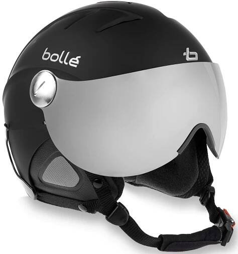 Lyžařská helma Bollé Slide Visor 11/12 - soft black