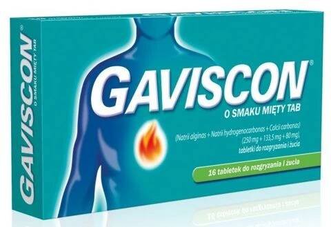 GAVISCON tablety proti pálení žáhy