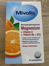 Mivolis Magnesium + Vitamín C + B6 + B12