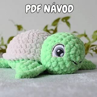 PDF NÁVOD: Háčkovaná želva