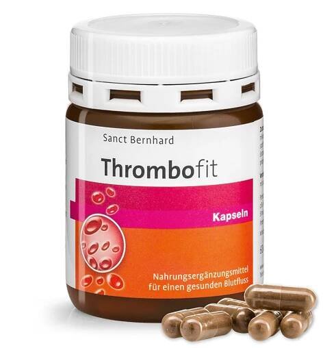 Thrombofit 60 kapslí - pro zdravé prokrvení se speciálním extraktem