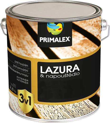 Primalex Lazura a napouštědlo 3v1 2,5 l 385798 dub letní od 929 Kč