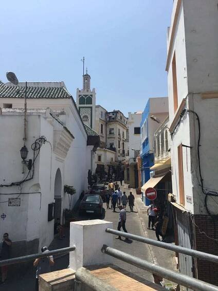 Street scene, Tangier
