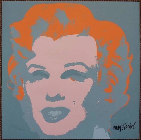 Andy WARHOL - MARILYN MONROE B originál CMOA - Výtvarné umění