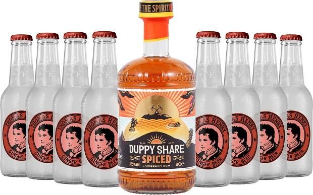 Set The Duppy Share Spiced + 8x Thomas Henry Spicy Ginger Beer - Korenený rum | Svet nápojov