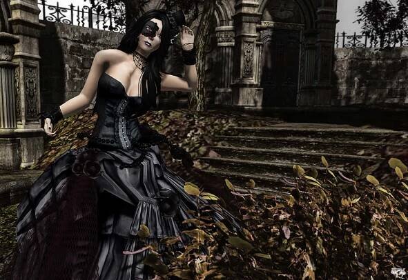 Captivating Essence of Dark Romance Wallpaper