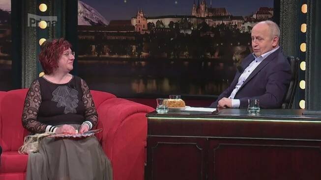 Ivana Weinzettlová Jungová v Show Jana Krause
